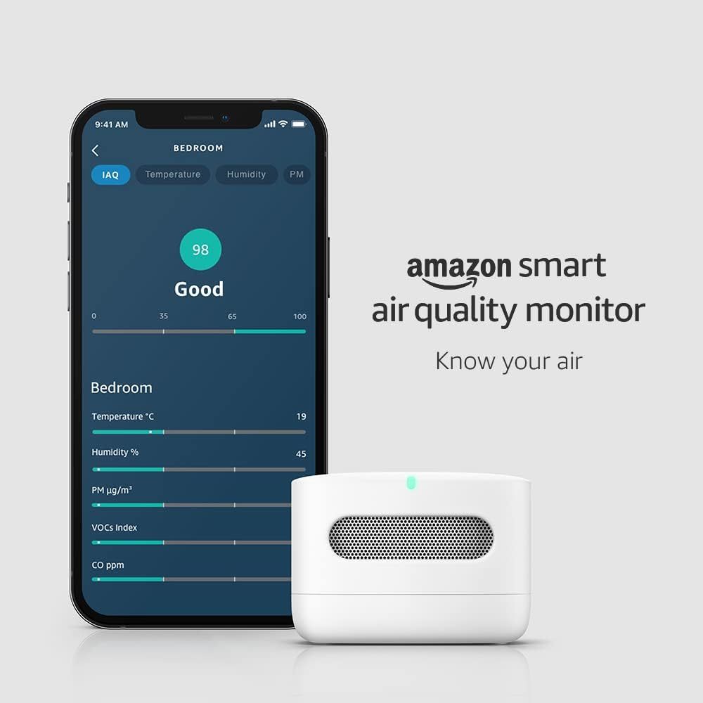 Amazon Smart Air Quality Monitor book cover